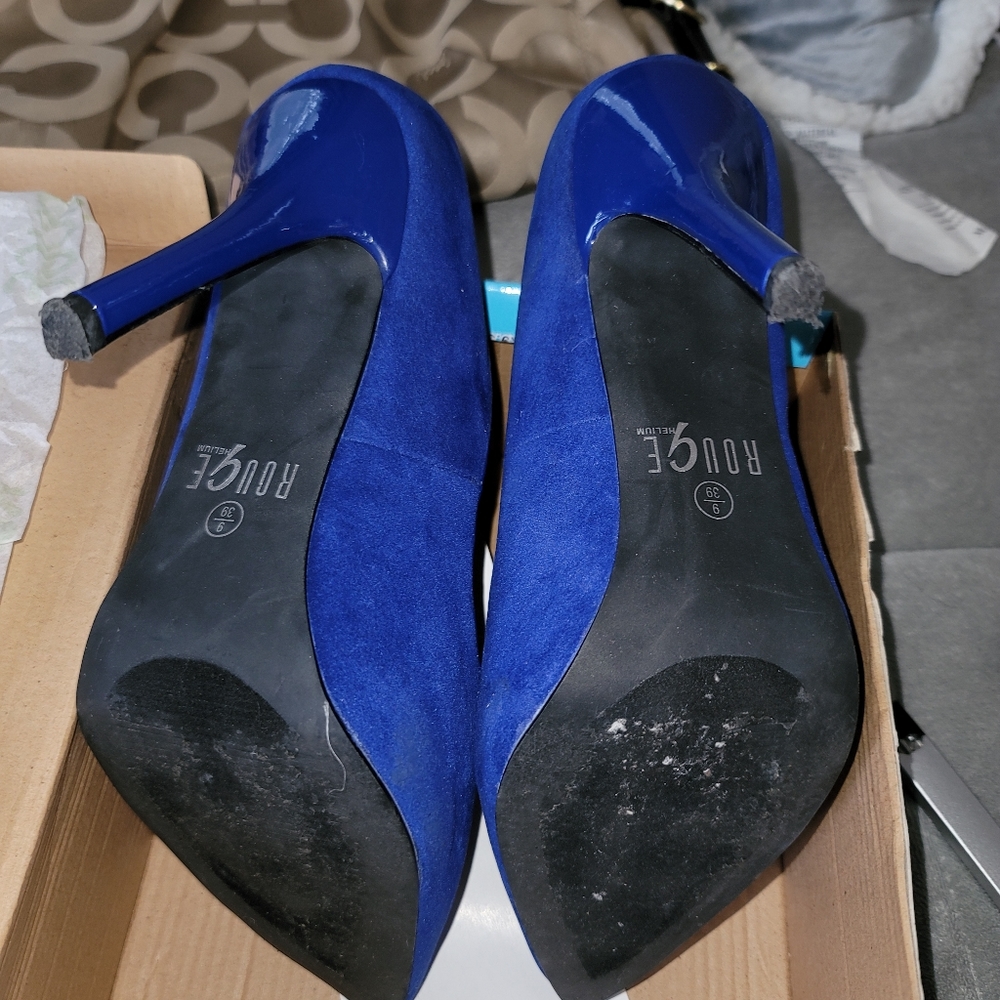 Blue High Heels - Picture 2 of 8